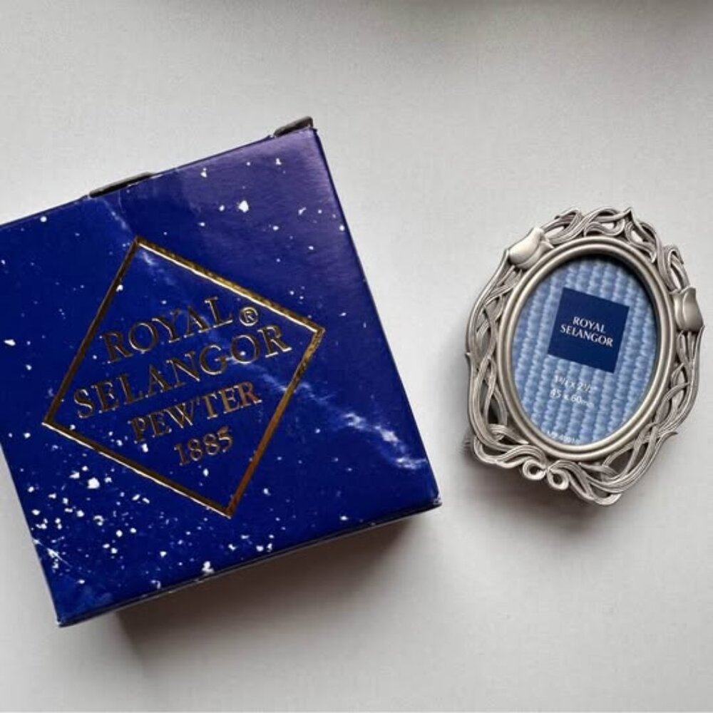 NEW Royal Selangor Pewter Mini Picture Frame